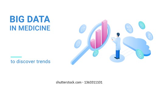 Big data in medicine - digitization of all sorts of information. To discover trends for more precise and personalized care.  