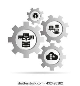 big data and network concept