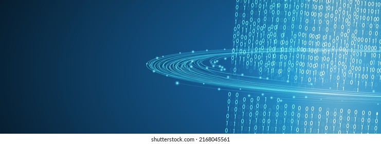 Big data network concept, internet connection, sound wave and wireless signal use business finance as abstract background image.