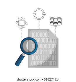 big data related icons image 