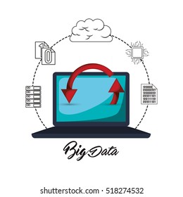 big data related icons image 