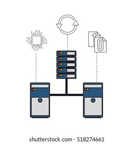 big data related icons image 