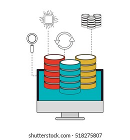 big data related icons image 