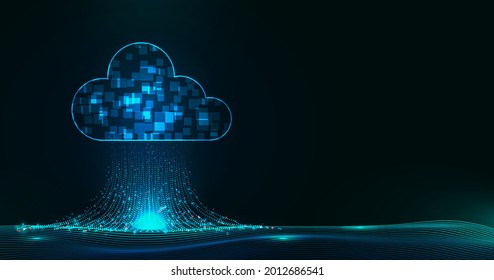 Big data is sent to store digital storage called the cloud. Well protected, we can access our own data from any device as long as there is an internet connection.