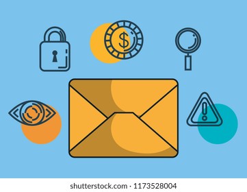 big data set icons