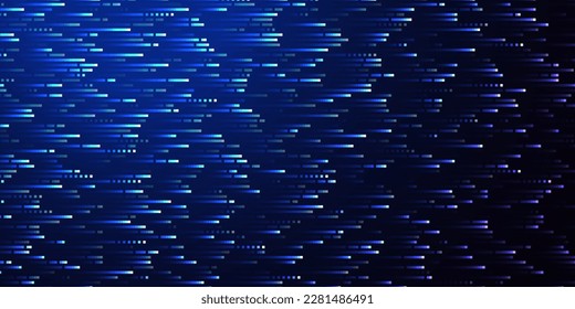 Big Data Sorting Pixels. Rauscheffekt. Visualisierung von Datenströmen mit Datenkanälen. Problem mit dem Pufferüberlauf des Computerspeichers. Pixeldatenflussmatrix, Vektorgrafik.