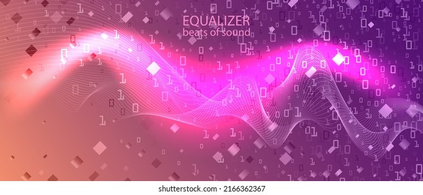 Big Data Stream Vector Landing Page. Matrix Flying Binary Code. Neon Tech Abstract Trendy Layout. Fractal Fluid Glow Blue Purple Pink Background. Cyber Futuristic Slide. Big Data Stream Banner