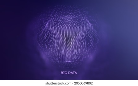 Big data technology background. Binary code algorithms deep learning. Virtual reality analysis. Data science learning machine. Artificial intelligence data research and automation.