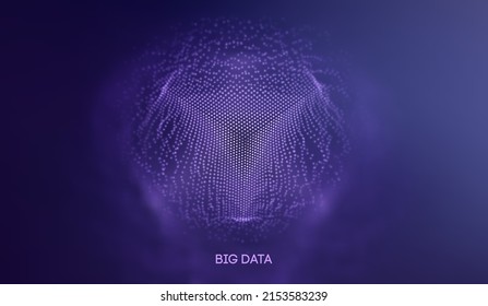 Big data technology background. Binary code algorithms deep learning. Virtual reality analysis. Data science learning machine. Artificial intelligence data research and automation.