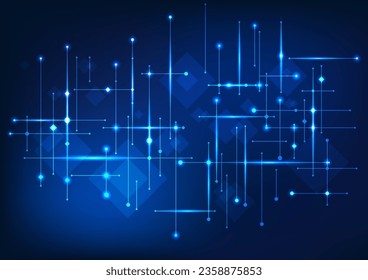 Big data technology The lines are overlapped and linked together. It conveys important information within the system for flexibility and speed. Get to your destination within a short time and safely.