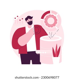 Big data tools abstract concept vector illustration. Management tool, software development, big data technology, information visualization, analytics platform, open source abstract metaphor.