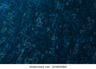 Big data transfer concepts in internet. Abstract virtual stream. Flowing digital code. Storage cloud structure. Graphic concept for your design.