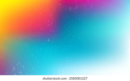 Big data transfer concepts in internet. Abstract virtual stream. Flowing digital code. Storage cloud structure. Graphic concept for your design.