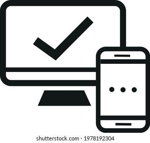 Big Data Data Transfer Icon