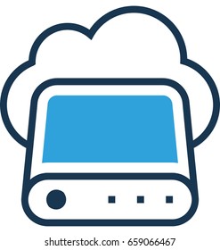 Big Data Vector Icon