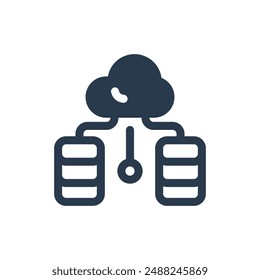 Big Data Vector Icon Illustration