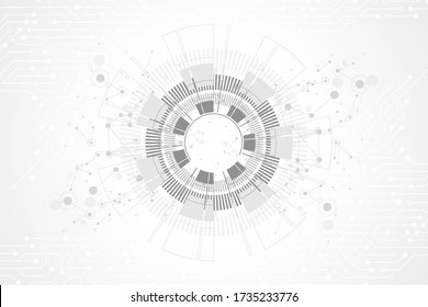 Big data visualization background. Graphic abstract background communication. Perspective backdrop. Analytical network visualization. Network and connection background. Vector illustration
