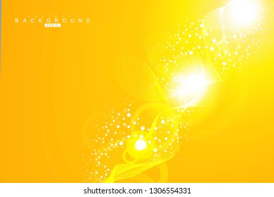 Big Data Visualization Background. Modern futuristic virtual abstract background. Science network pattern, connecting lines and dots. Global network connection vector