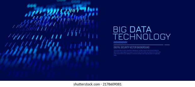 Big Data Visualization. Blockchain Data Connection Background. Cyber Technology AI Tech Wires Network. Futuristic Wireframe. Vector Illustration. Artificial Intelligence. Machine Learning.