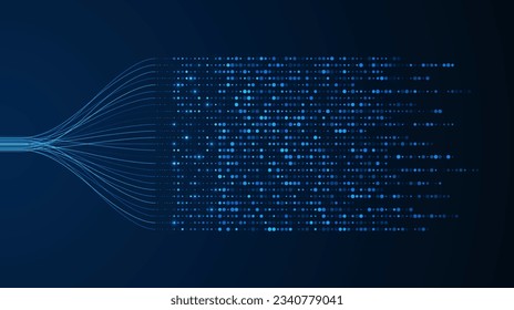 Visualisierung großer Daten. Soziales Netzwerk, Finanzanalyse von komplexen Datenbanken. Data Mining. Vektortechnologie, Hintergrund. Konzept der Informationsanalyse. 