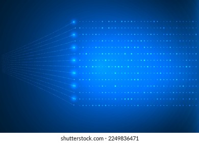 big data visualization technology abstract. futuristic innovation abstract.