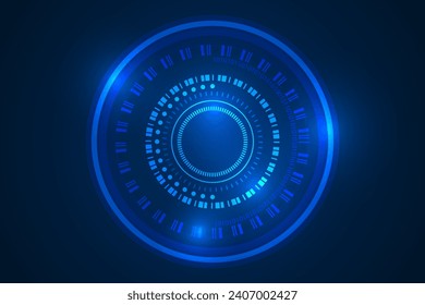 Resumen de tecnología de visualización de grandes datos. código binario con fondo de conexión de datos. fondo de seguridad superior.