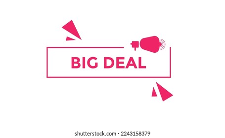 Plantillas de banner web de botón de gran oferta. Ilustración vectorial
