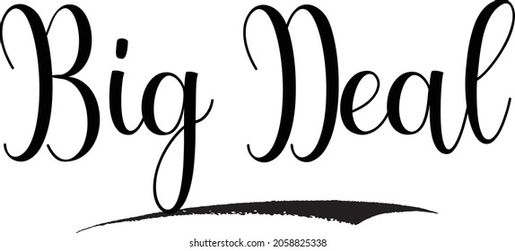 Texto de tipografía de vectores de gran venta