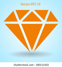 big diamond vector illustration