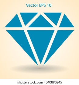 big diamond vector illustration