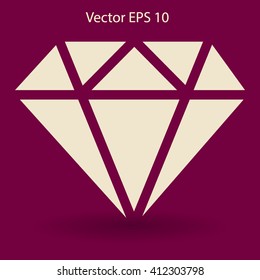 big diamond vector illustration