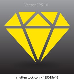 big diamond vector illustration