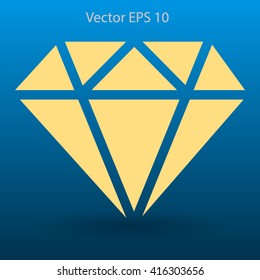 big diamond vector illustration