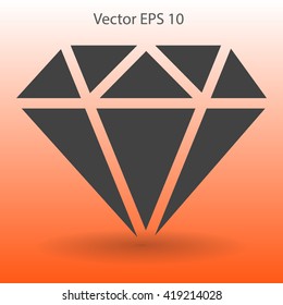 big diamond vector illustration