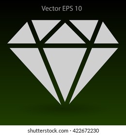 big diamond vector illustration