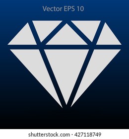 big diamond vector illustration