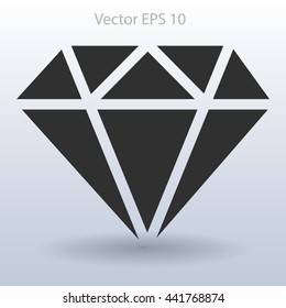 big diamond vector illustration
