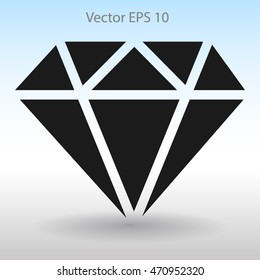 big diamond vector illustration