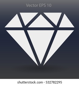 big diamond vector illustration