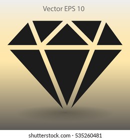 big diamond vector illustration