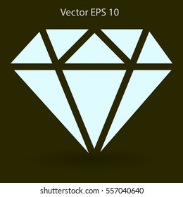 big diamond vector illustration