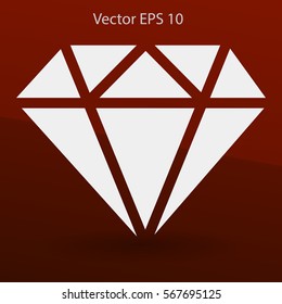 big diamond vector illustration