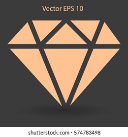 big diamond vector illustration