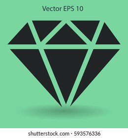 big diamond vector illustration