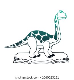 Big dinosaur cartoon