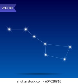 Big dipper vector