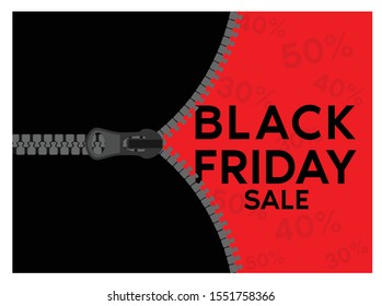 Big discount concept for Black Friday shopping