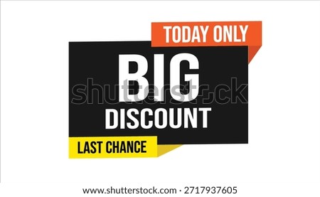 big discount today only last chance