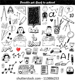 big doodle set - Back to school