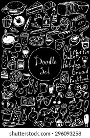 Big doodle set - Food